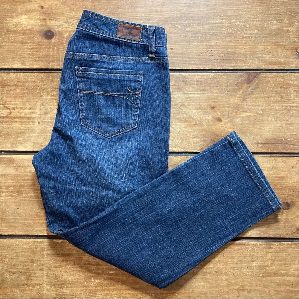 Tommy Hilfiger American Spirit Jeans Skinny Mid Rise Size 8 Cropped Capri